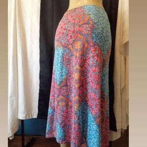 Amy Byer large printed maxi skirt